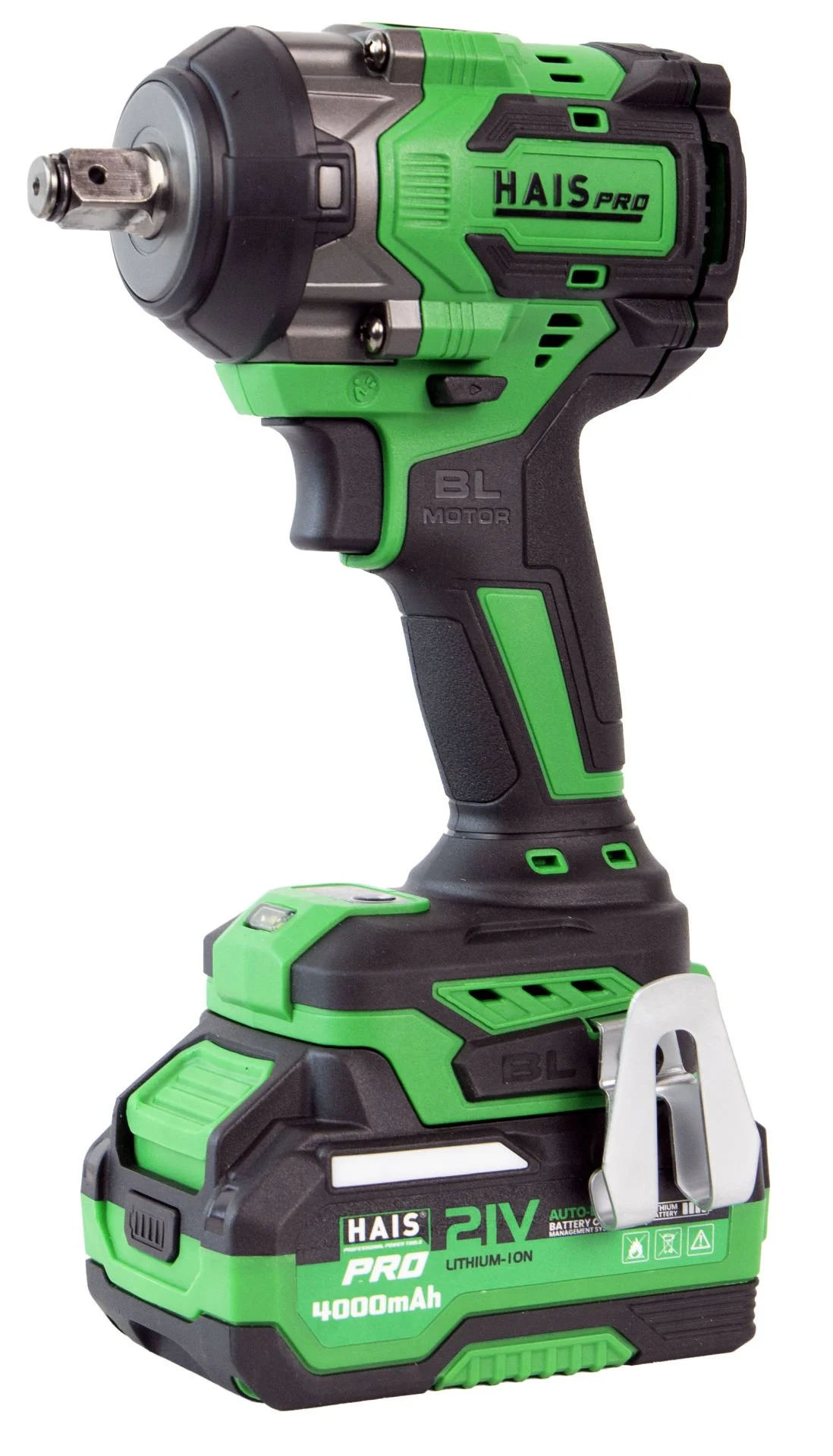HAİS SOMUN SIKMA DARBELİ AKÜLÜ 21V 4.0 Ah 850 NM 1/2